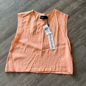 BUNDLE 2 ITEMS FOR $8✨

SALE🎉MINKPINK crepe roll tank 🧡